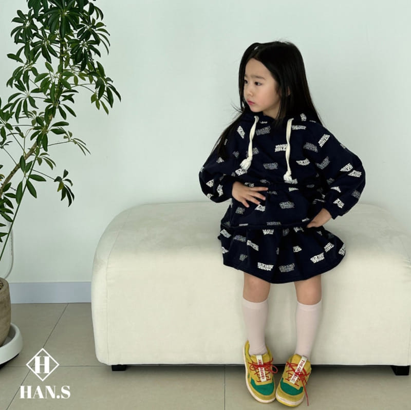 Han's - Korean Children Fashion - #discoveringself - More Smile Hoody Tee - 3