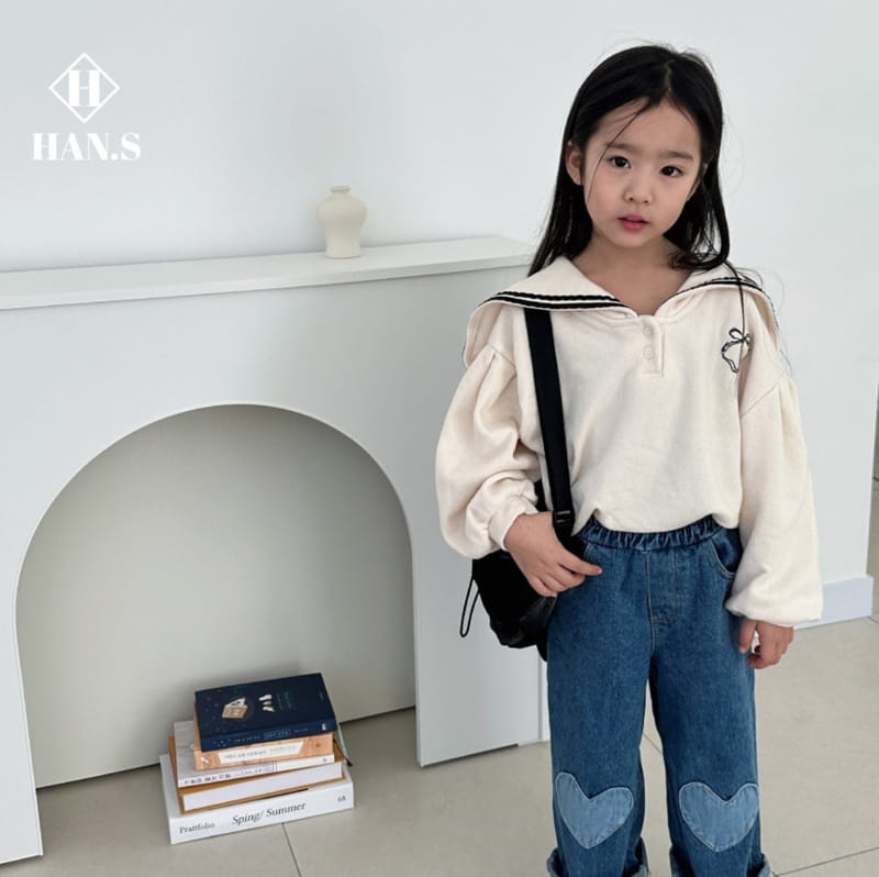 Han's - Korean Children Fashion - #discoveringself - Sailor Puff Sweatshirt - 7