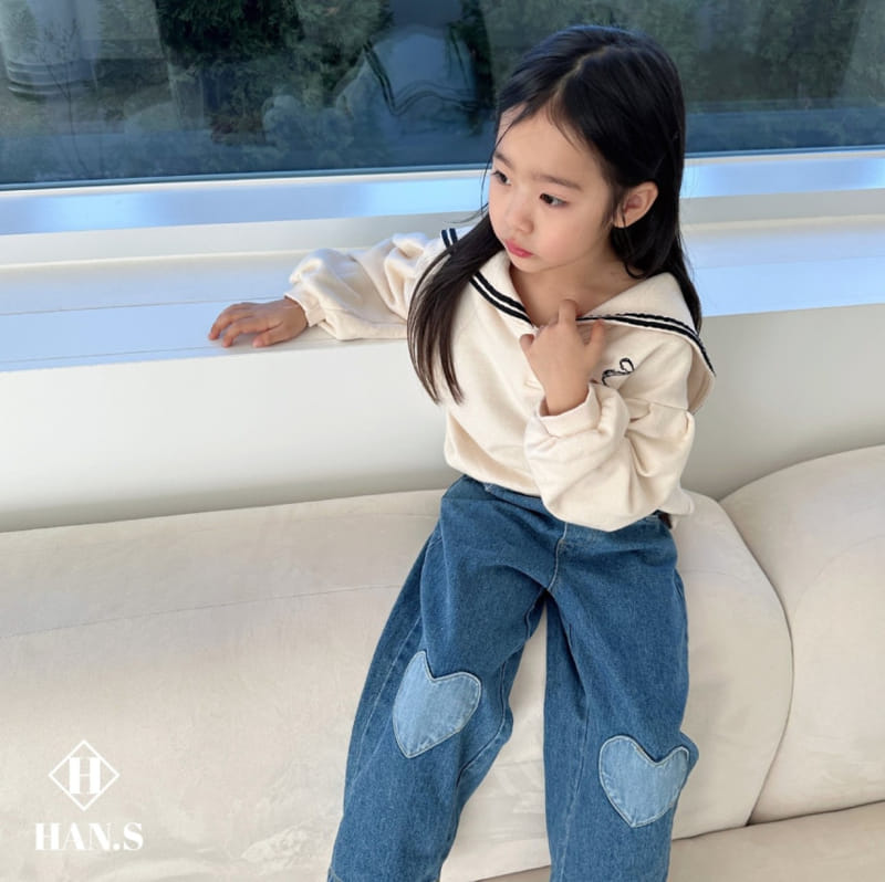 Han's - Korean Children Fashion - #fashionkids - Sailor Puff Sweatshirt - 8