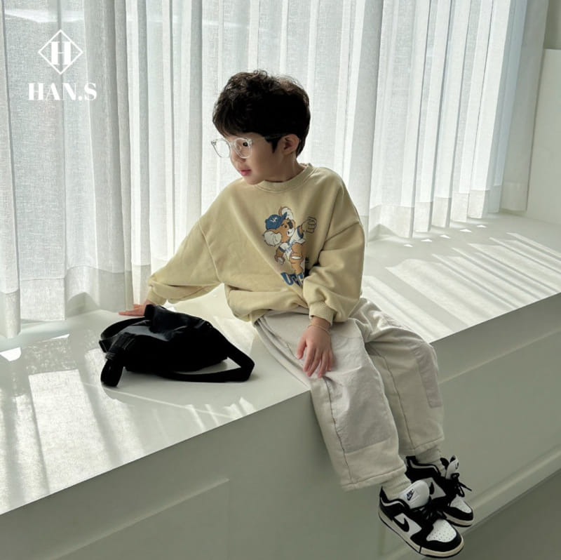 Han's - Korean Children Fashion - #fashionkids - Block Patch Pants - 2