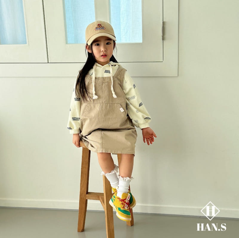 Han's - Korean Children Fashion - #kidsshorts - More Smile Hoody Tee - 5