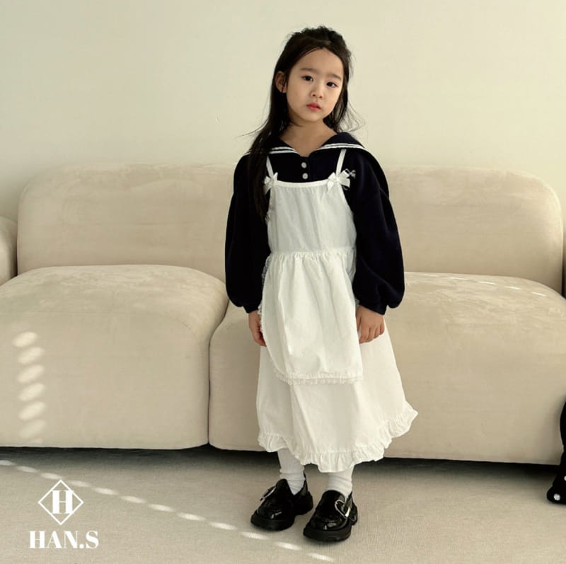 Han's - Korean Children Fashion - #kidsshorts - Momo Blanc One-Piece - 2
