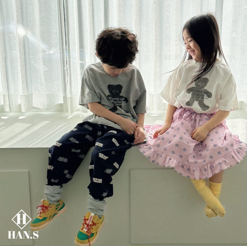 Han's - Korean Children Fashion - #kidsshorts - Play Bear Tee