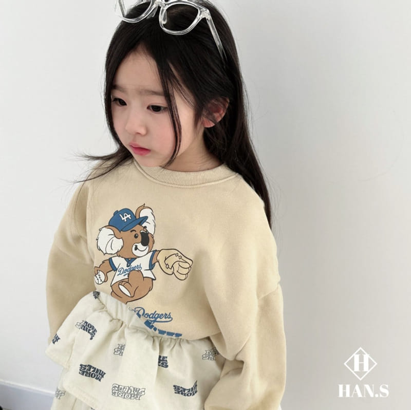 Han's - Korean Children Fashion - #kidsshorts - Dodgers Sweatshirt - 11