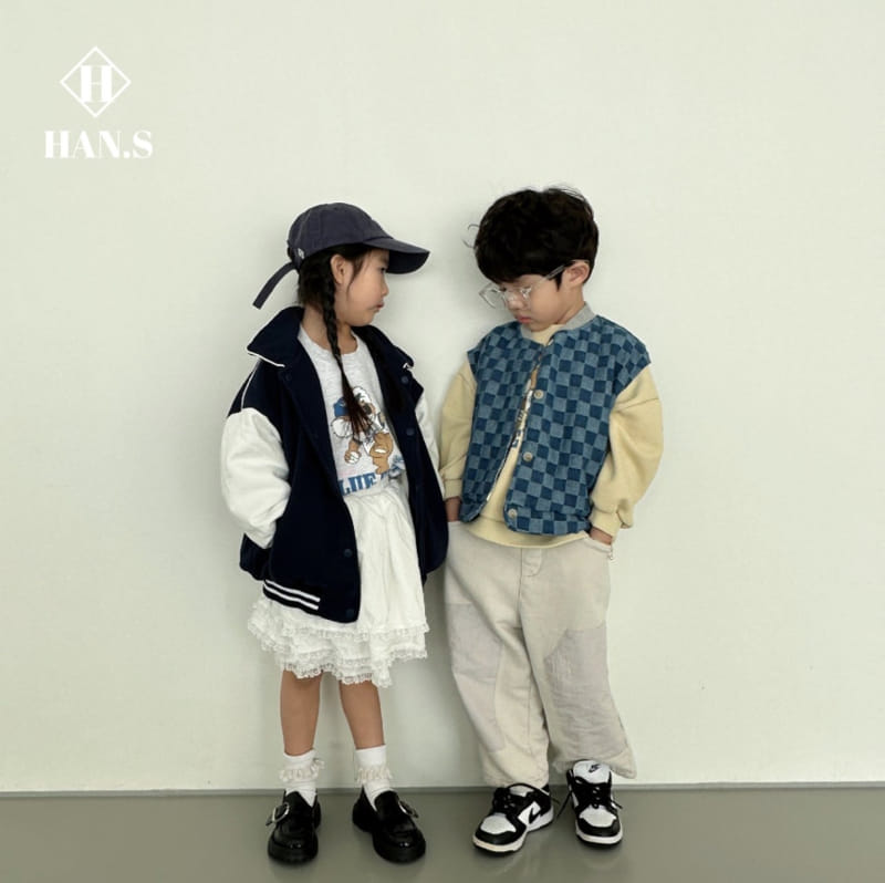 Han's - Korean Children Fashion - #kidsshorts - Block Patch Pants - 3