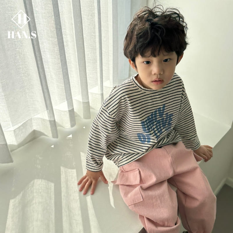 Han's - Korean Children Fashion - #kidsshorts - Univ Tee - 10