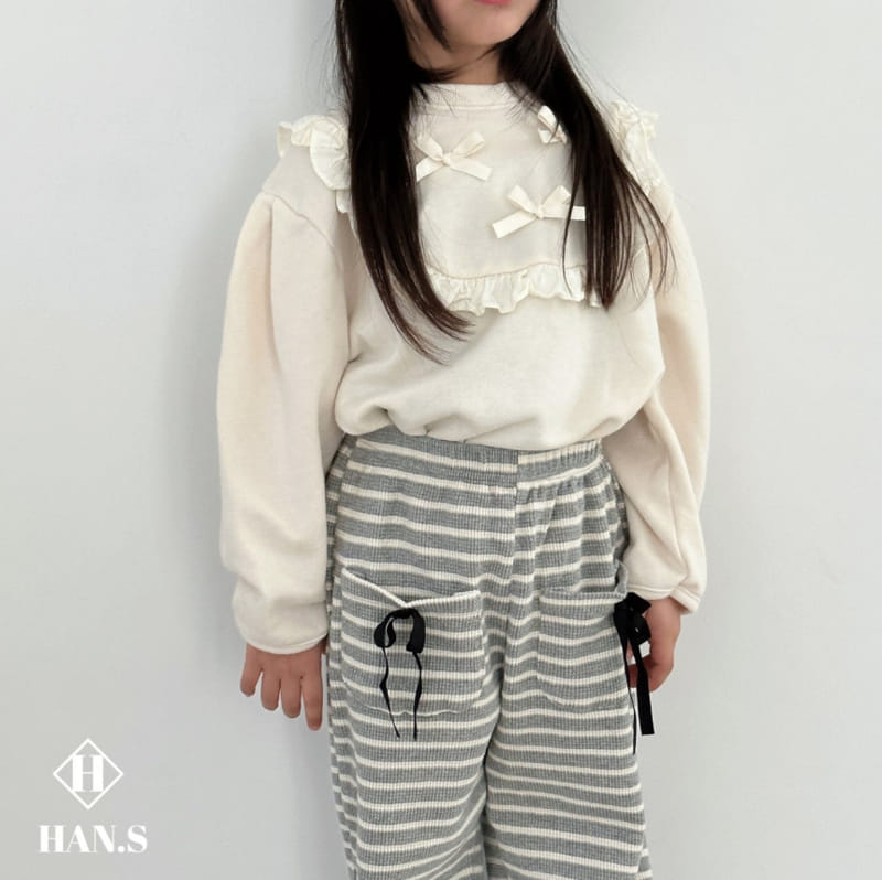 Han's - Korean Children Fashion - #kidsstore - Ribbon Pocket Pants - 7