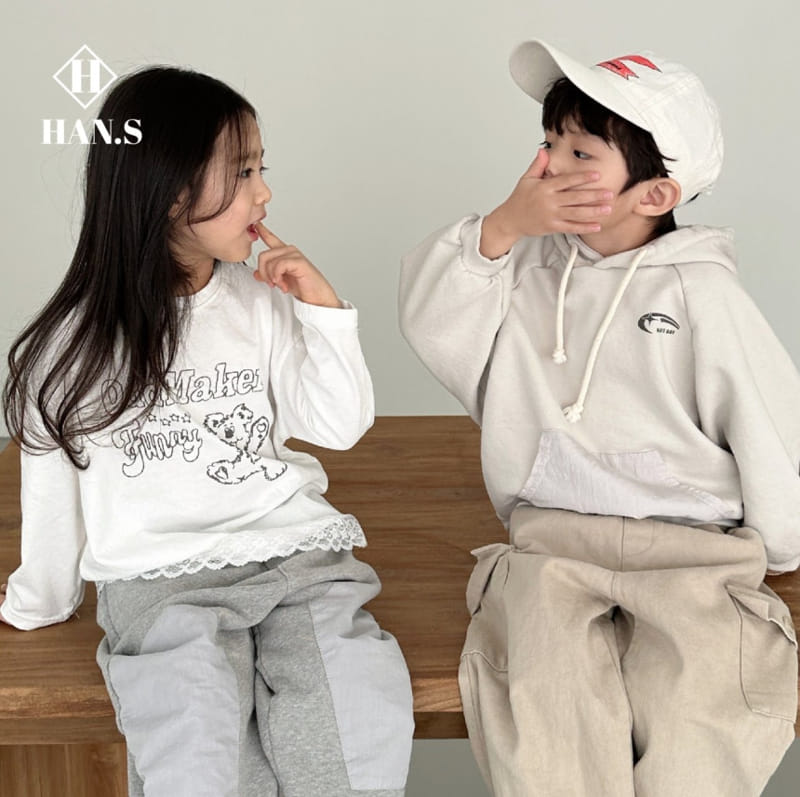 Han's - Korean Children Fashion - #kidzfashiontrend - Funny Bear Tee - 2