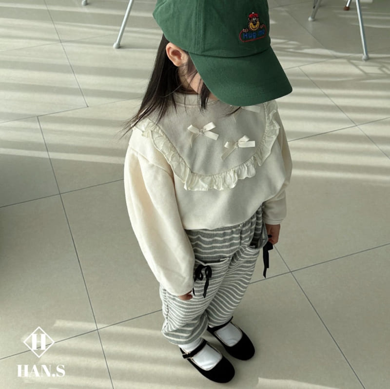 Han's - Korean Children Fashion - #kidzfashiontrend - Ribbon Pocket Pants - 8