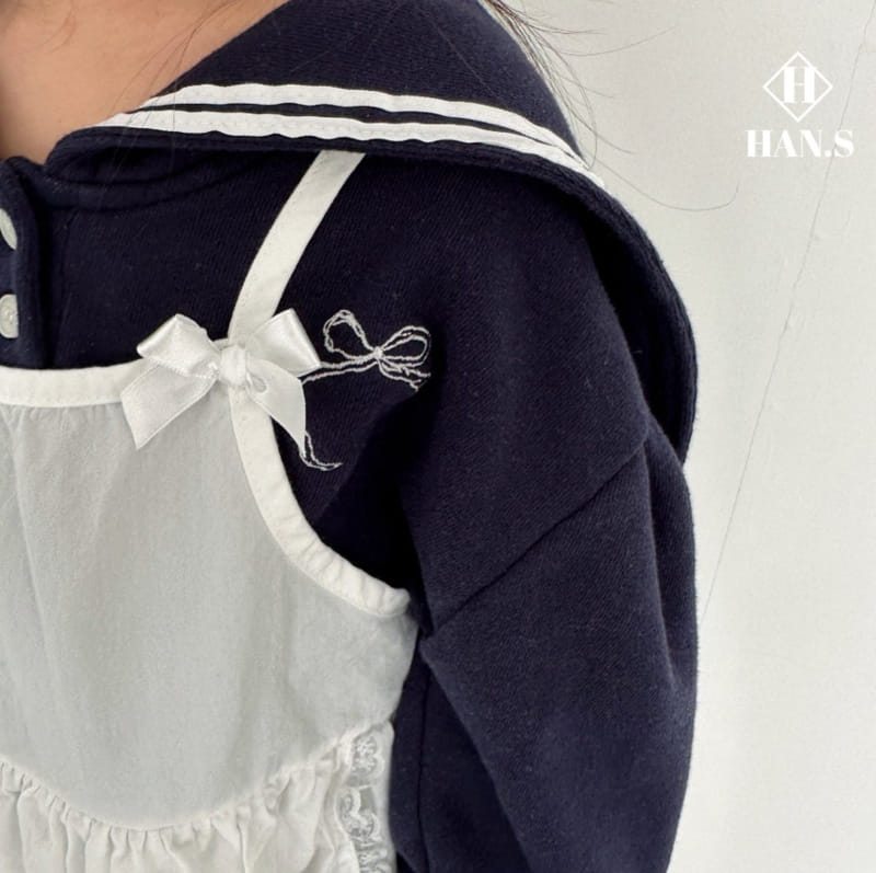 Han's - Korean Children Fashion - #littlefashionista - Momo Blanc One-Piece - 6