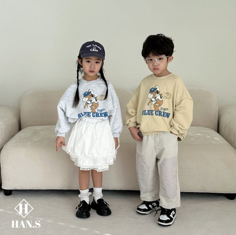 Han's - Korean Children Fashion - #littlefashionista - Dodgers Sweatshirt