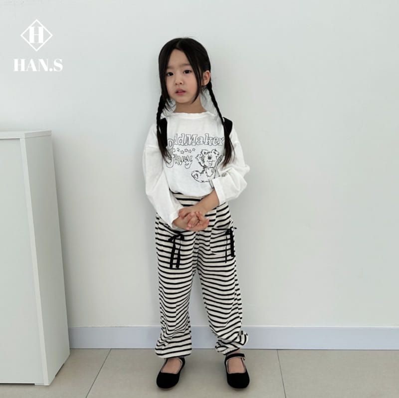Han's - Korean Children Fashion - #littlefashionista - Ribbon Pocket Pants - 10