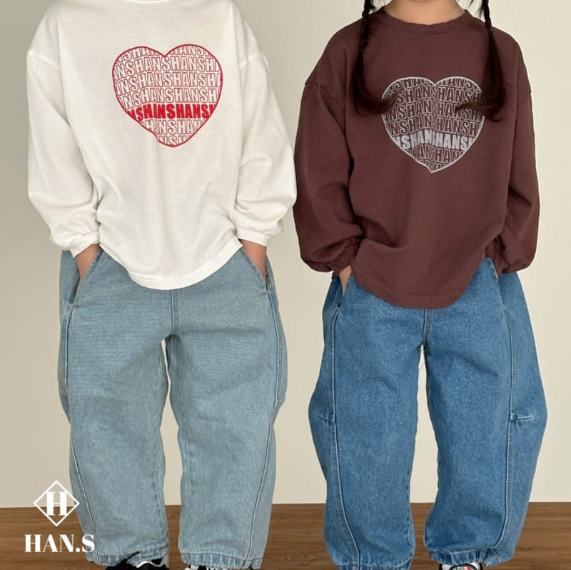 Han's - Korean Children Fashion - #littlefashionista - Love Tee - 4