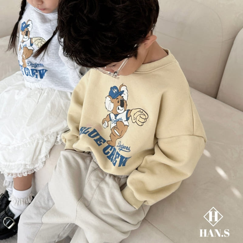 Han's - Korean Children Fashion - #magicofchildhood - Dodgers Sweatshirt - 2