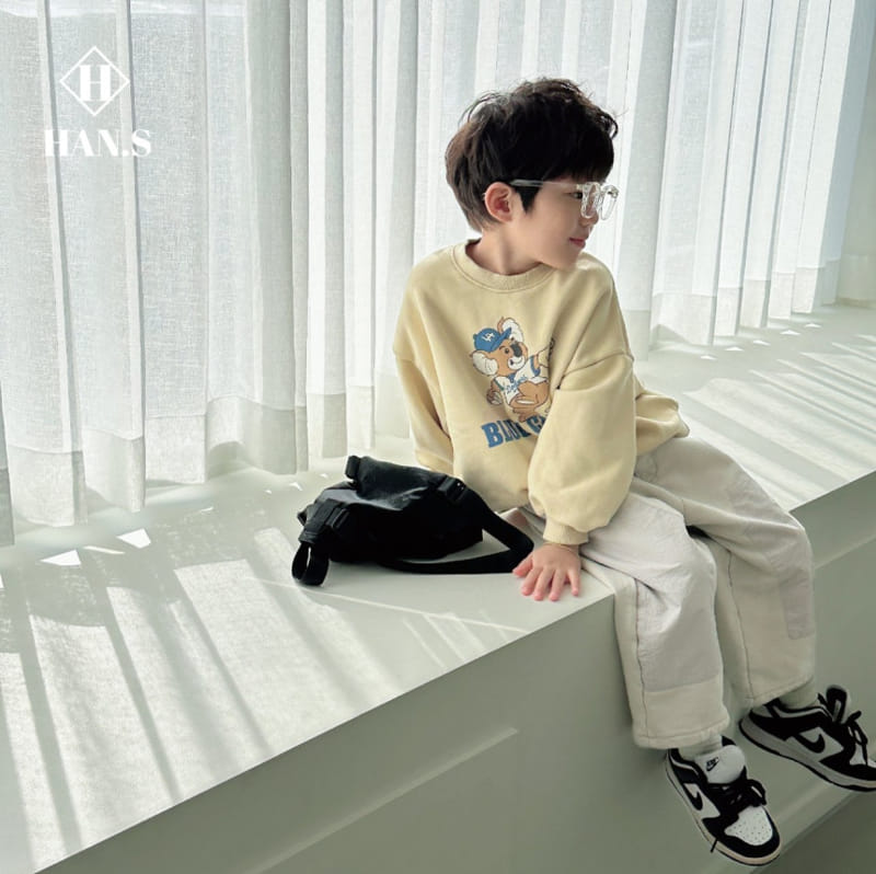 Han's - Korean Children Fashion - #minifashionista - Block Patch Pants - 9