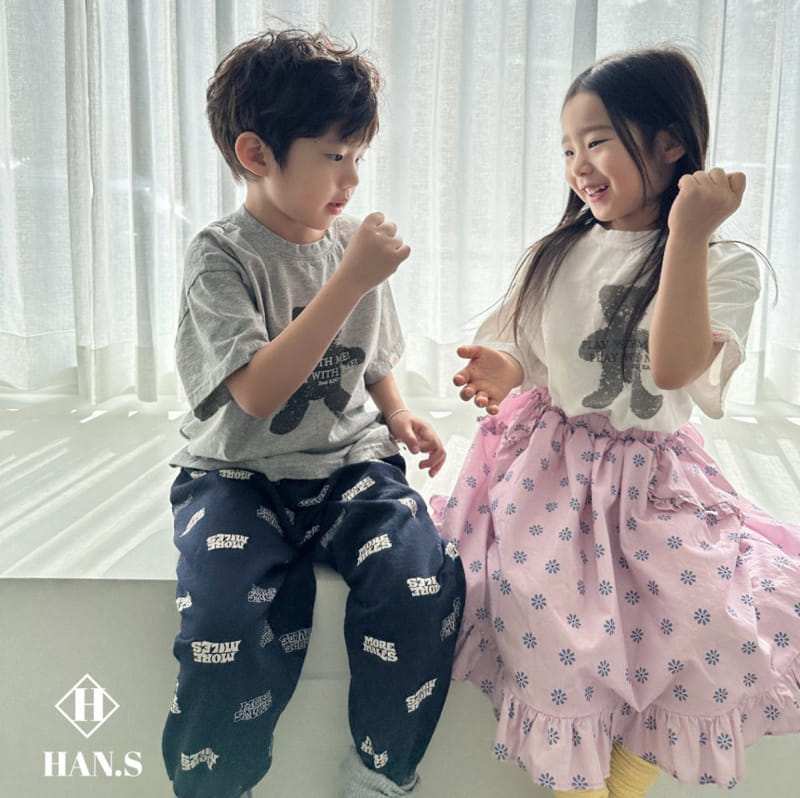 Han's - Korean Children Fashion - #prettylittlegirls - Play Bear Tee - 8