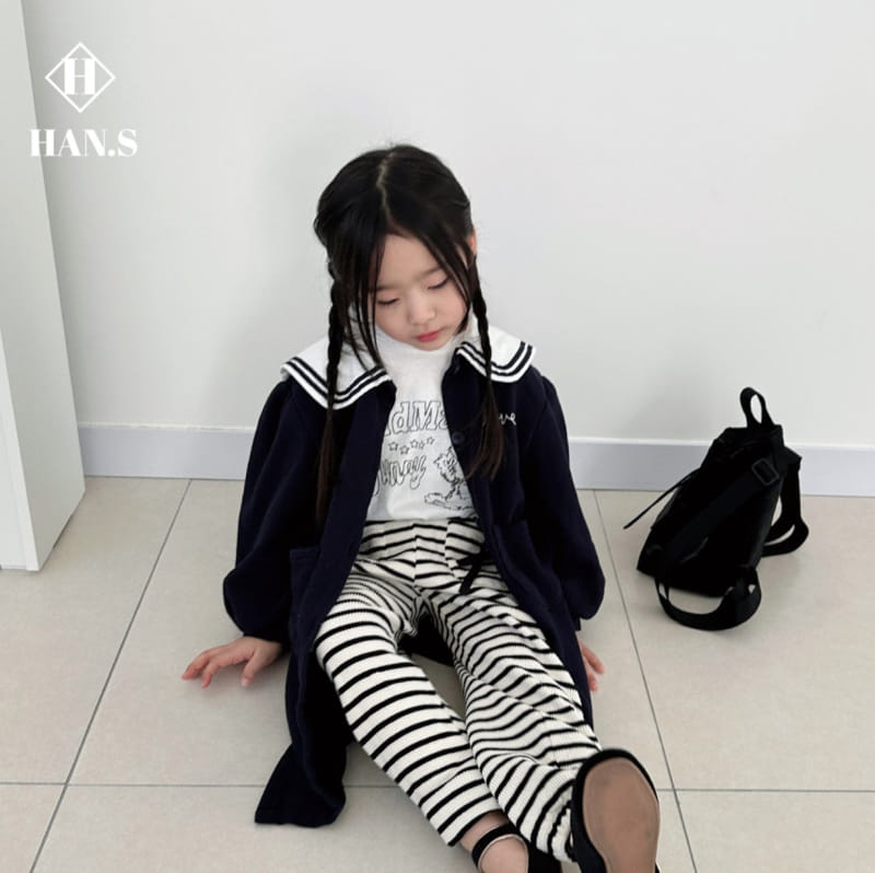 Han's - Korean Children Fashion - #toddlerclothing - Sailor Collar One-Piece - 8