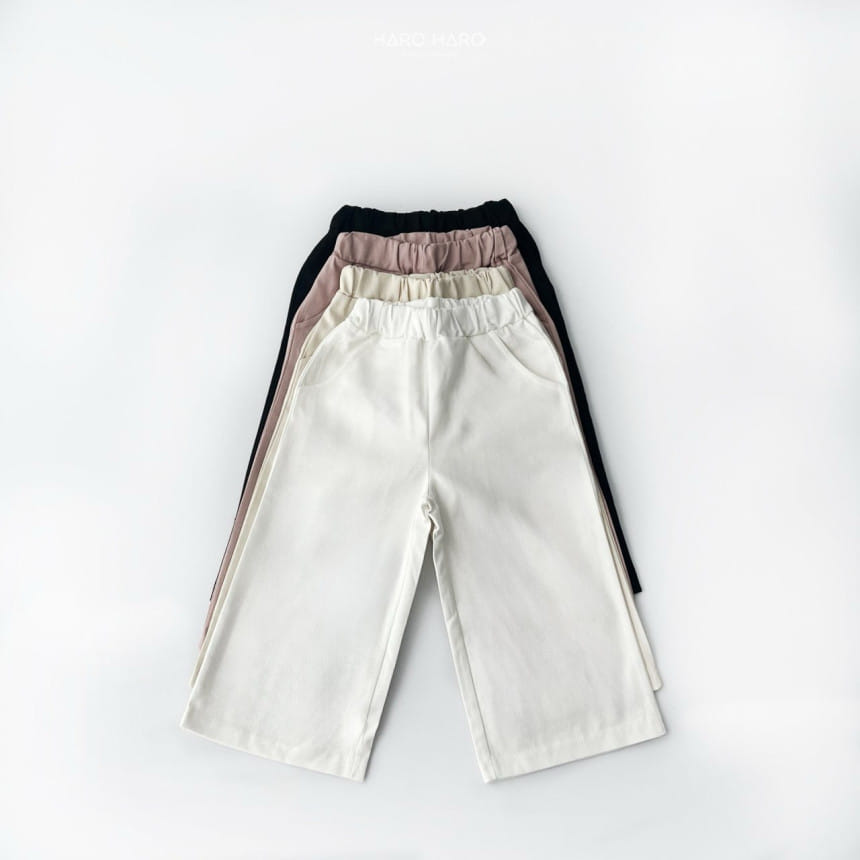 Haro Haro - Korean Children Fashion - #childofig - C Wide Pants