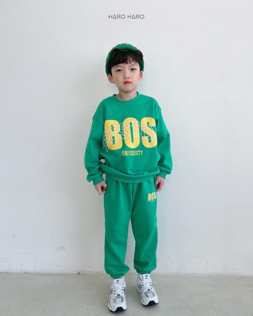 Haro Haro - Korean Children Fashion - #childofig - Boston Top Bottom Set - 11