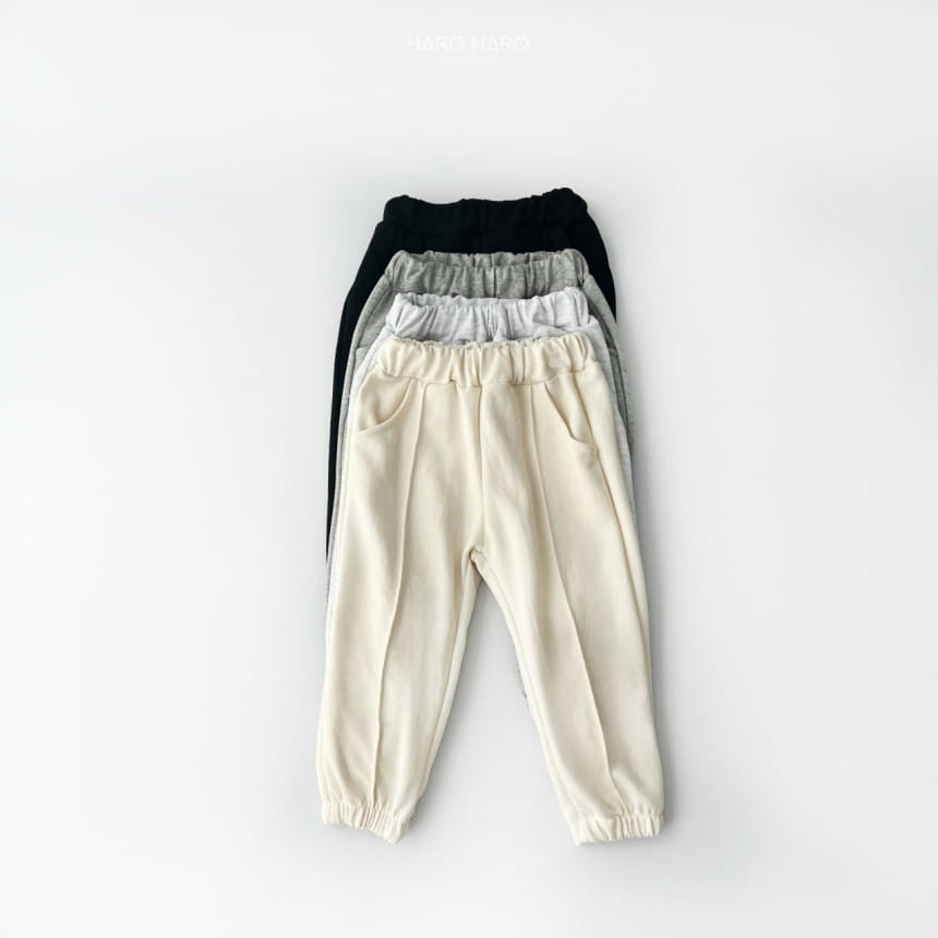 Haro Haro - Korean Children Fashion - #kidsshorts - Daily Pintuck Jogger Pants