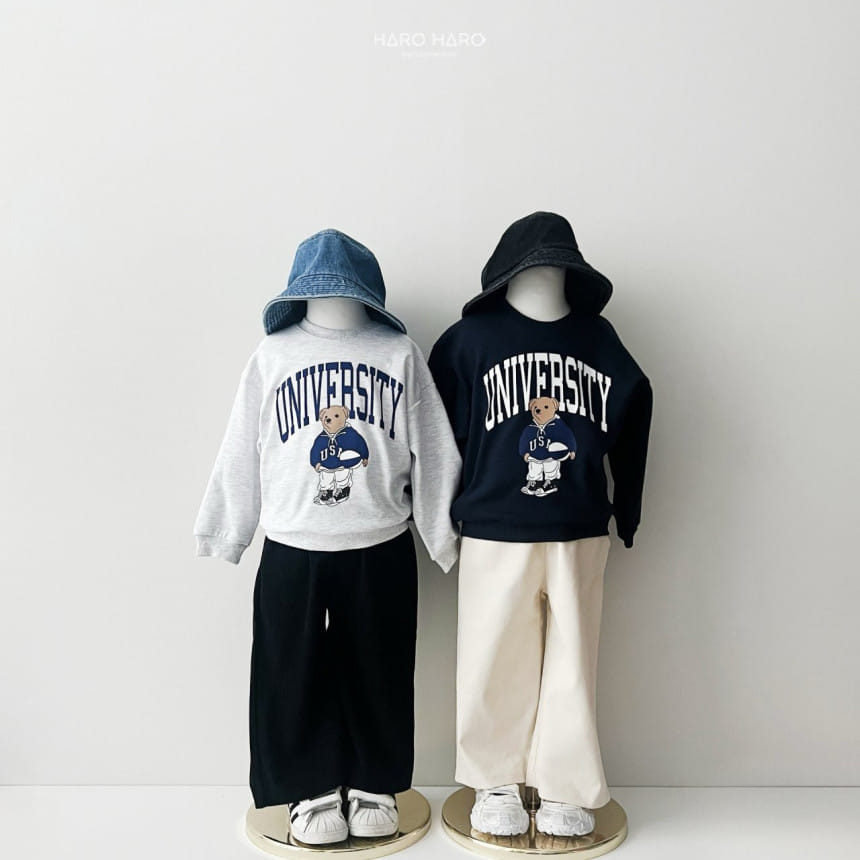 Haro Haro - Korean Children Fashion - #kidsshorts - USA Sweatshirt - 11