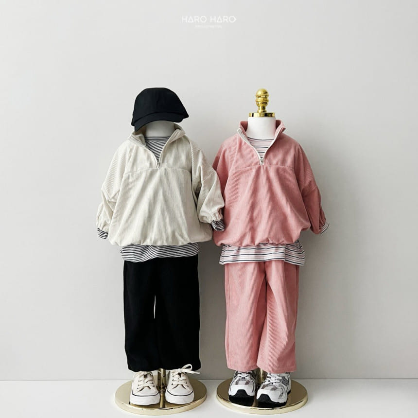 Haro Haro - Korean Children Fashion - #kidzfashiontrend - Daisy Rib Anorak - 10