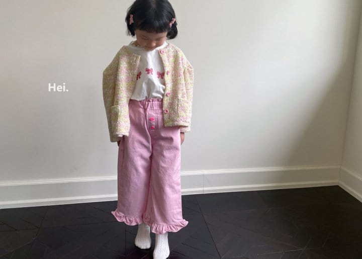Hei - Korean Children Fashion - #childofig - Frill Pants - 9