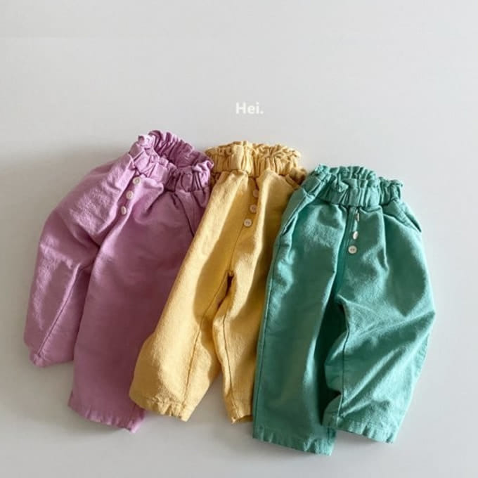 Hei - Korean Children Fashion - #childofig - Hoodle Pants