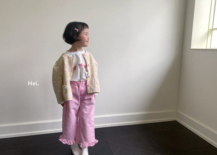 Hei - Korean Children Fashion - #designkidswear - Ribbon Blouse - 9