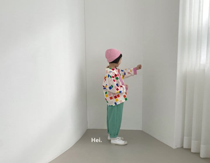 Hei - Korean Children Fashion - #discoveringself - Square Shirt - 11
