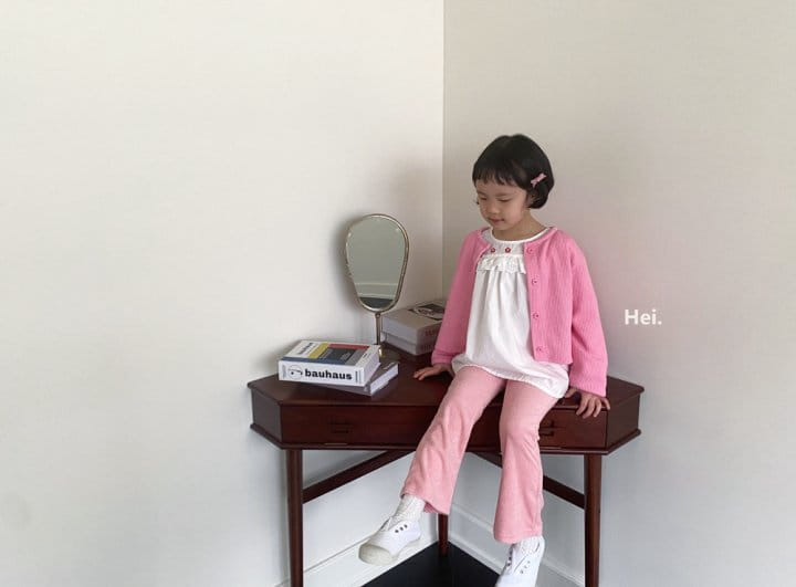 Hei - Korean Children Fashion - #discoveringself - Terry Boots Cut Pants - 5