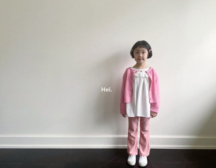 Hei - Korean Children Fashion - #fashionkids - Flower Embroidery Blouse - 11