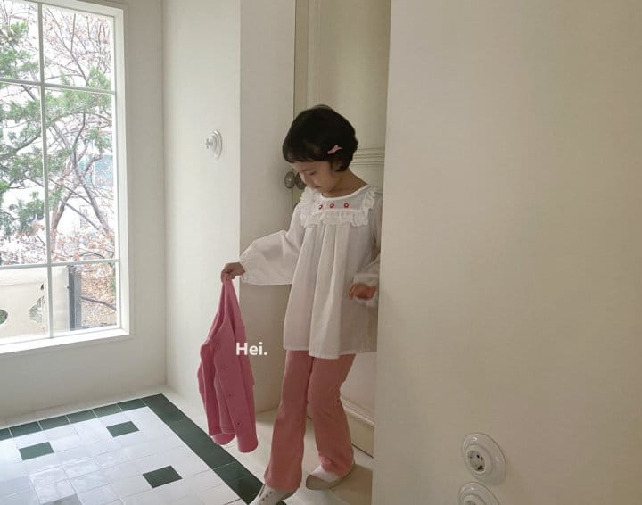 Hei - Korean Children Fashion - #kidsshorts - Terry Boots Cut Pants - 7