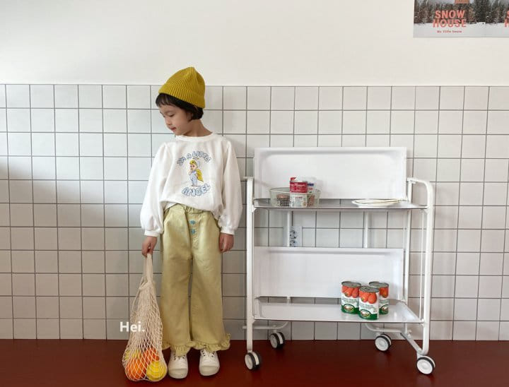 Hei - Korean Children Fashion - #kidsstore - Angel Puff Sweatshirt - 4