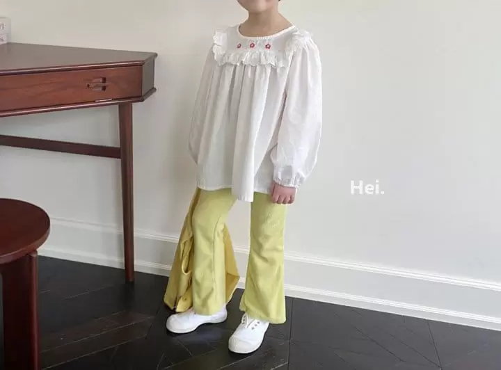 Hei - Korean Children Fashion - #littlefashionista - Terry Boots Cut Pants - 11