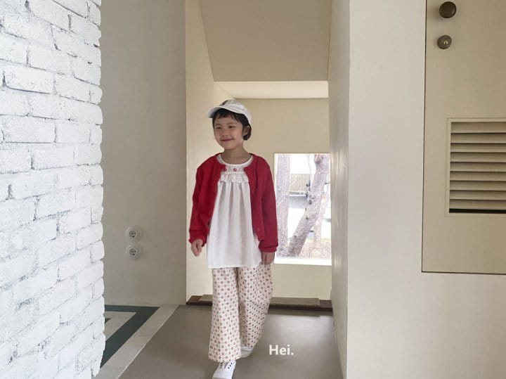 Hei - Korean Children Fashion - #stylishchildhood - Flower Pants - 5