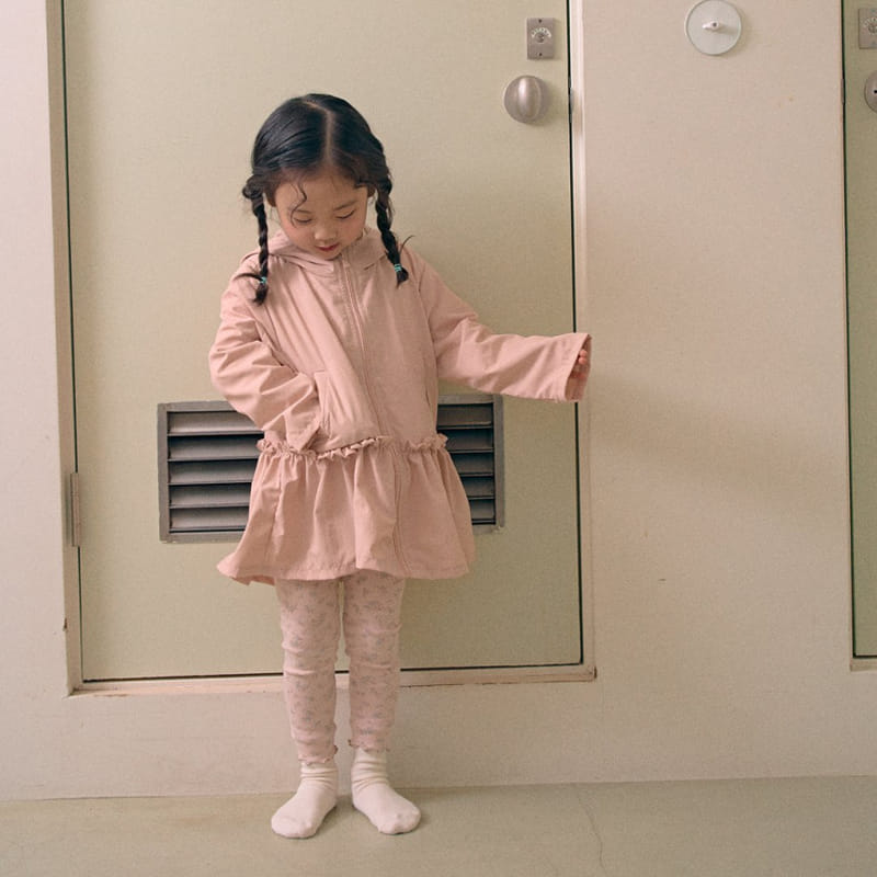 Here I Am - Korean Children Fashion - #Kfashion4kids - Flower Leggings - 3