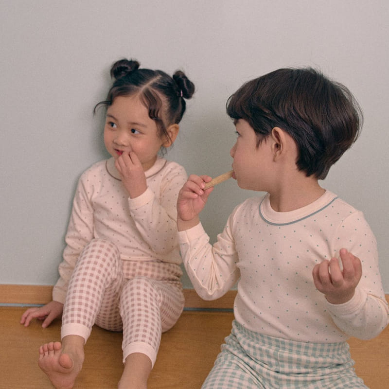 Here I Am - Korean Children Fashion - #designkidswear - Dot Check Easywear - 6