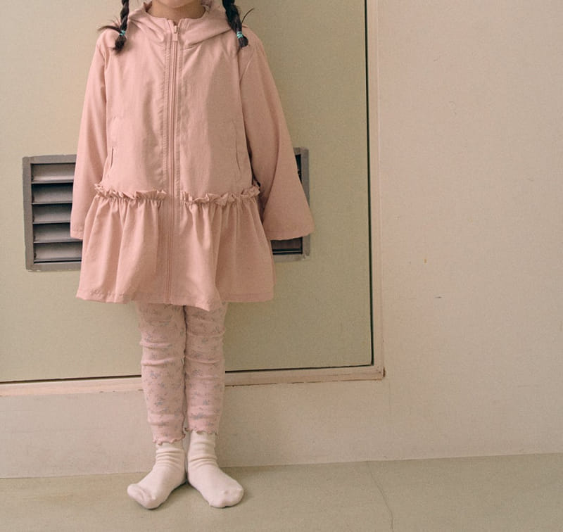Here I Am - Korean Children Fashion - #kidzfashiontrend - Flower Leggings - 2