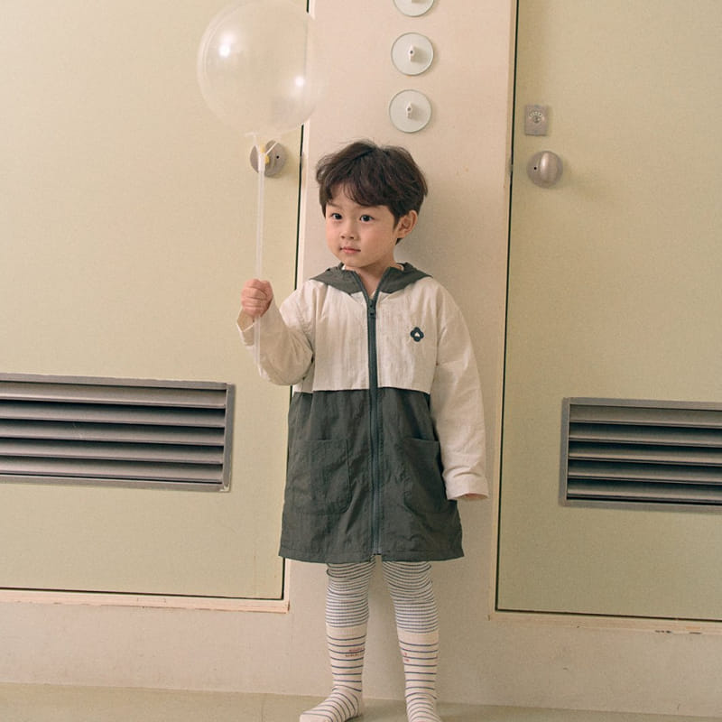Here I Am - Korean Children Fashion - #magicofchildhood - Clover One Touch Anorak - 3