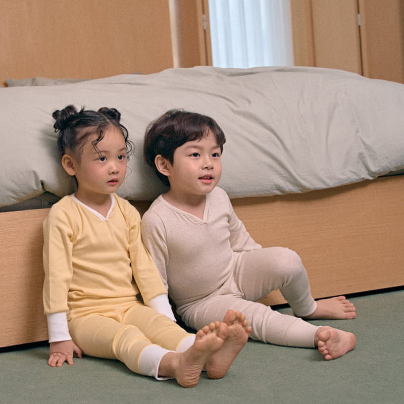 Here I Am - Korean Children Fashion - #toddlerclothing - Soft Rib Easywear - 5