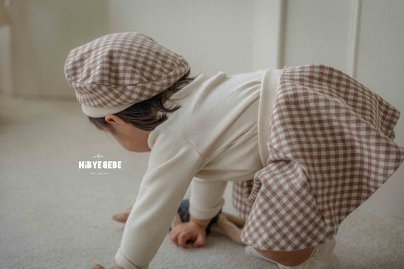 Hi Byebebe - Korean Baby Fashion - #babyboutiqueclothing - Wiley Check Beret