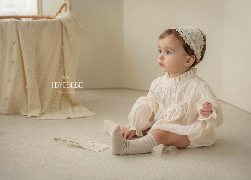 Hi Byebebe - Korean Baby Fashion - #babyclothing - Jam Jam Lace Body Suit - 4
