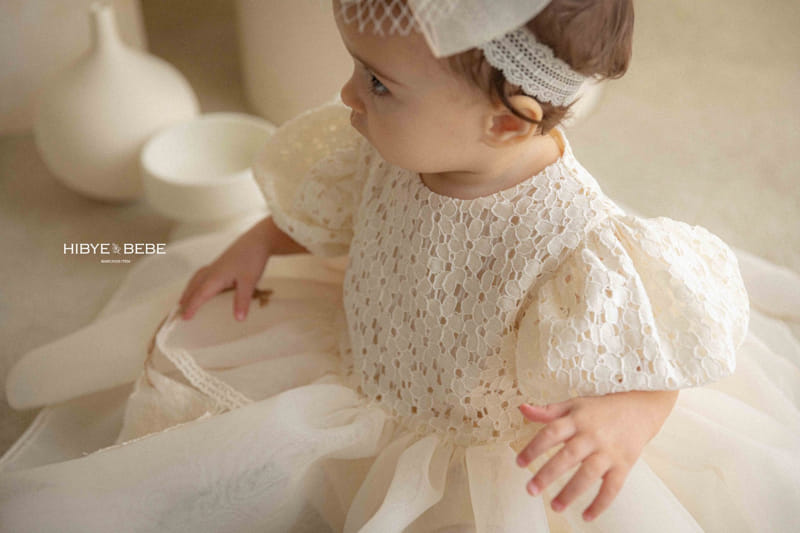 Hi Byebebe - Korean Baby Fashion - #babyfashion - Aria Puff One-Piece - 3