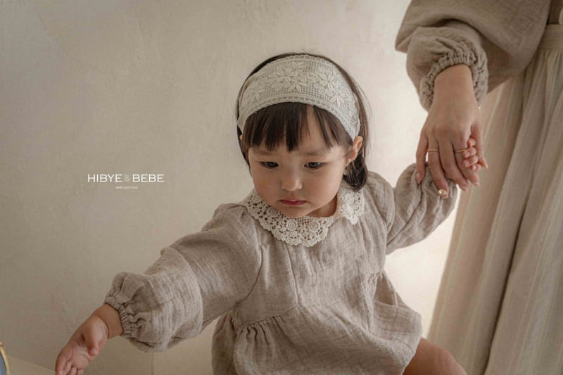 Hi Byebebe - Korean Baby Fashion - #babyfever - Soft Lace Body Suit - 3