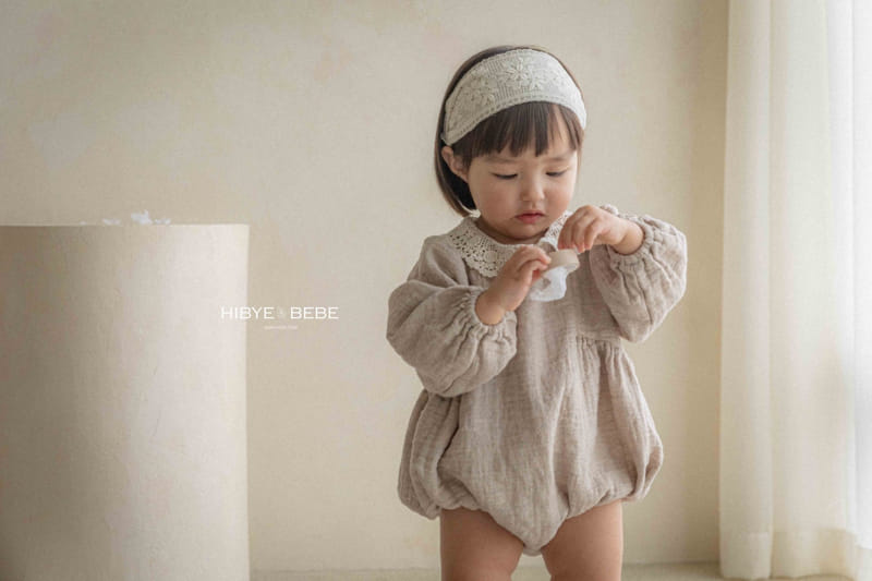 Hi Byebebe - Korean Baby Fashion - #babyfever - Soft Lace Body Suit - 4