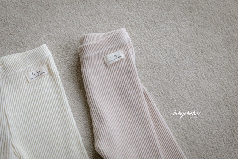 Hi Byebebe - Korean Baby Fashion - #babyoninstagram - Curling Rib Leggings - 3