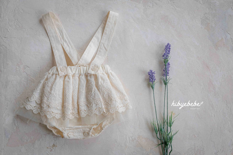 Hi Byebebe - Korean Baby Fashion - #onlinebabyboutique - Lace Dungarees Bloomers - 5