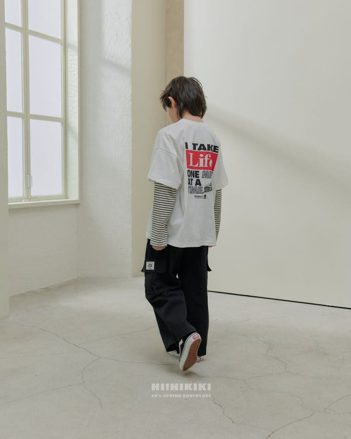 Hikiki - Korean Children Fashion - #Kfashion4kids - Big Bble Double Tee - 6