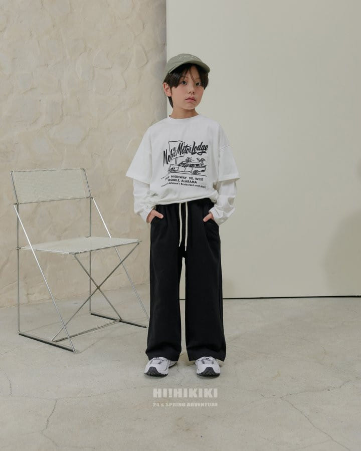 Hikiki - Korean Children Fashion - #stylishchildhood - Wrinkle Wide Pants - 4